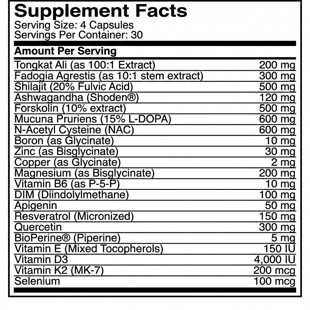Primal Surge Protocol (Masculine Vitality Optimization)